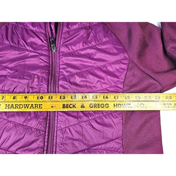 Spyder Womens XL Raspberry Quilted Full-Zip Jacket - Picture 3 of 9